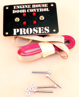 Door Control Panel ( O scale Kit Bashing )